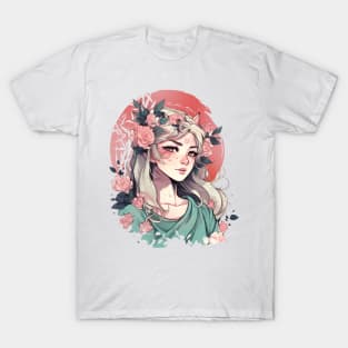 Cute Anime Girl T-Shirt